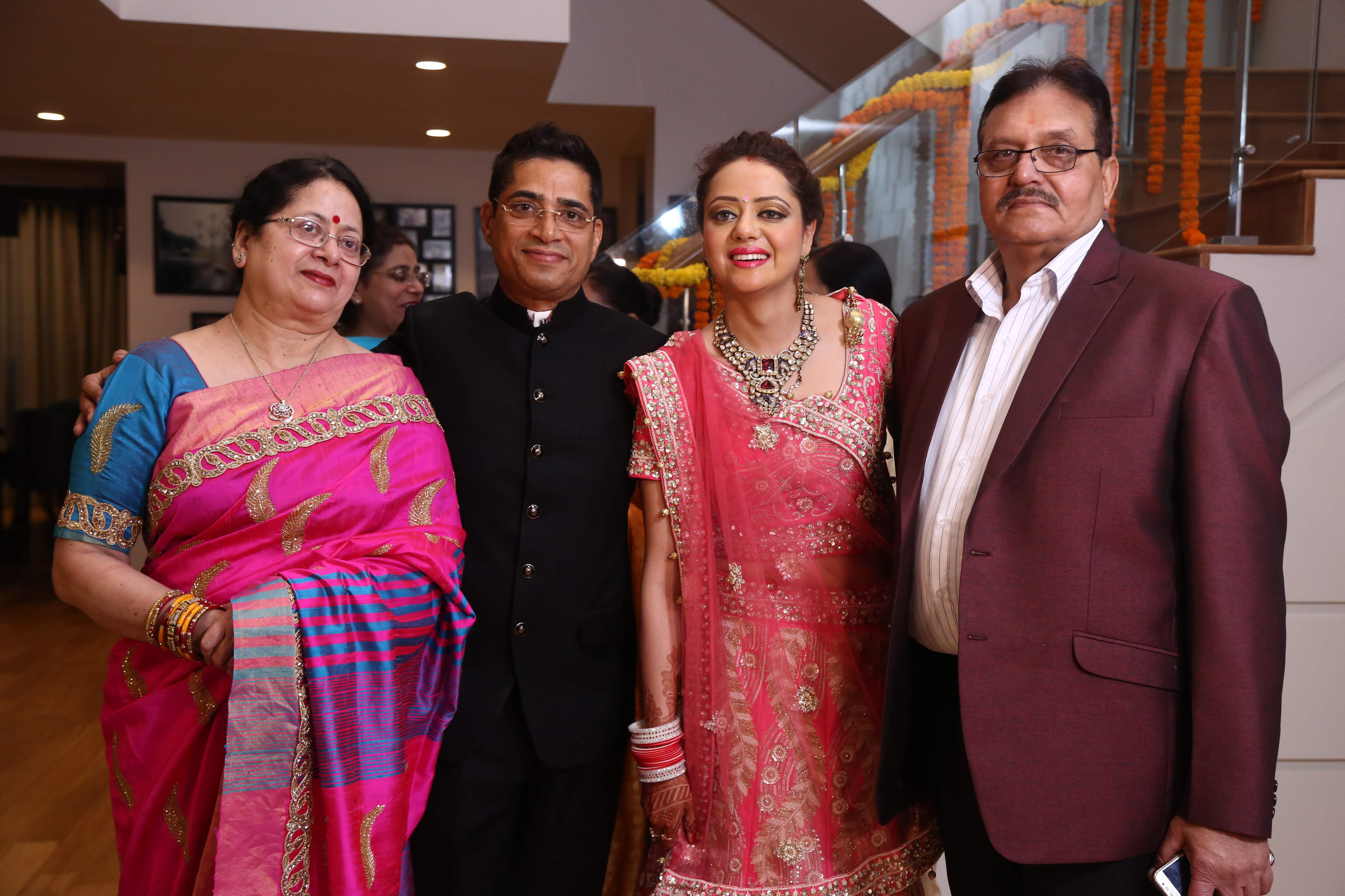 Mukesh Mehrotra with Khushboo Sachdev